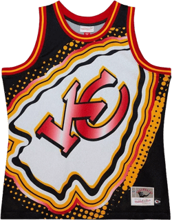 Men's Black Kansas City Chiefs Big Face 7.0 Fashion Tank Top