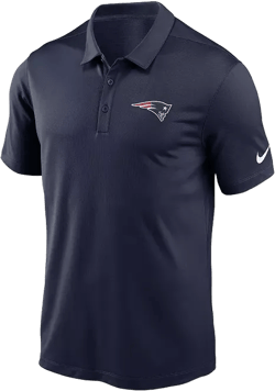 Men's Navy New England Patriots Franchise Performance Polo