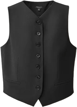 Women's Wool Blend Suit Vest