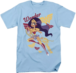 Men's Dc Superhero Girls DC Comics Superhero Girls Wonder Woman Short Sleeve Adult Tee / T-Shirt