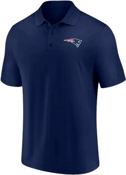 Men's Navy New England Patriots Component Polo Shirt