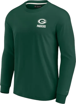 Men's and Women's Green Green Bay Packers Super Soft Long Sleeve T-shirt