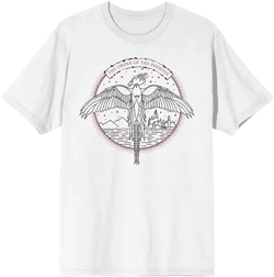 Men's The Order Of The Phoenix Logo White Tee T-Shirt 