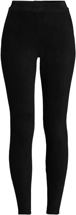 Women's Tall Sport Knit High Rise Corduroy Leggings