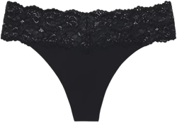 Women's Goddess Lace Trim Thong