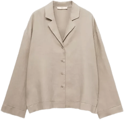 Women's Linen-Blend Shirt