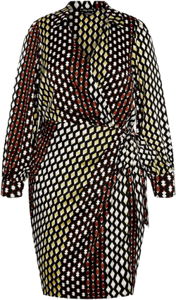 Plus Size Genevieve Print Dress