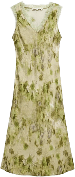 Women's Collina Strada satin floral dress