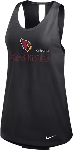 Women's Black Arizona Cardinals Performance Tank Top