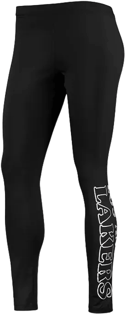 Women's Black Los Angeles Lakers Stadium Leggings