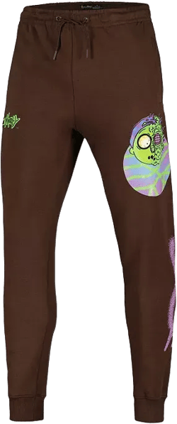 Freeze Max Men's Brown Rick And Morty Morty Jogger Pants