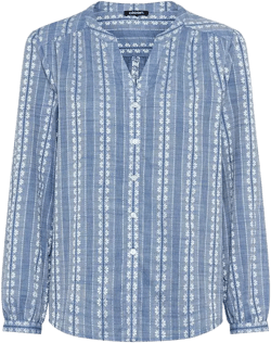 Women's Prairie Floral Embroidered Tunic