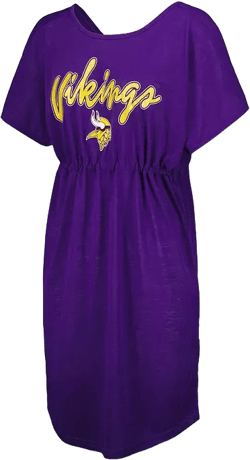 G-III 4Her by Carl Banks Women's Purple Minnesota Vikings Versus Swim Cover-Up