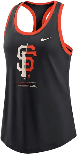 Women's Black San Francisco Giants Tech Tank Top