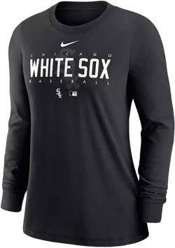 Women's Black Chicago White Sox Authentic Collection Legend Performance Long Sleeve T-shirt