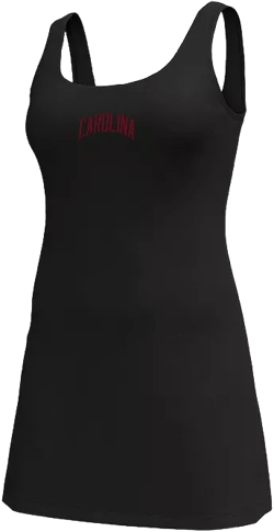 Women's Black South Carolina Gamecocks Gameday Motion Active Dress