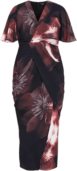 Plus Size Braelynn Print Maxi Dress
