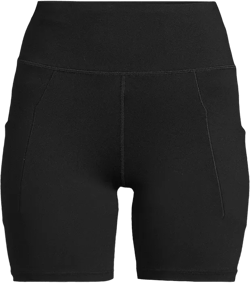 Plus Size Active High Impact 7" Pocket Bike Shorts