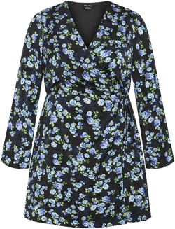 Plus Size Lenna Print Dress