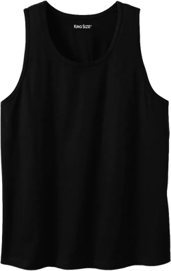 Big & Tall Heavyweight Cotton Tank