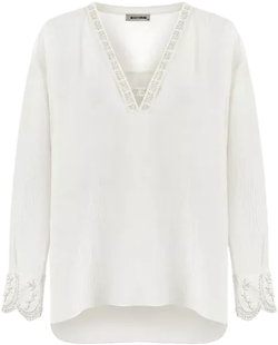 Women's Stone Embroidered Blouse