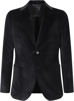 Tailored Black Blazer With Precision Craftsmanship And Elegance