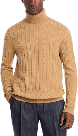 Boss Wool And Cashmere Sweater In Beige