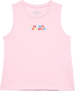 Under Armour Girls Rainbow Wordmark Tank Top : Clothing, Shoes & Jewelry