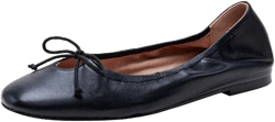 MILA | Ruched Top Line Ballet Flats