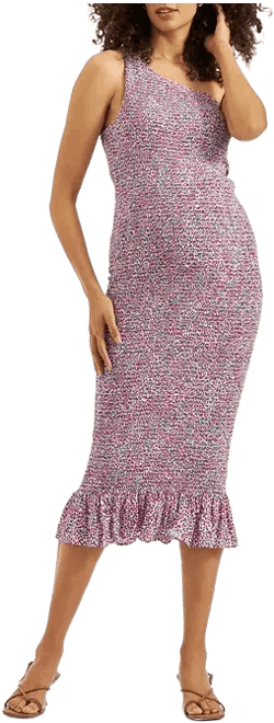 Maternity Ripe Skipper One Shoulder Dress