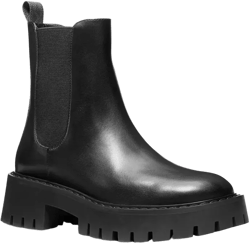 Women's Asher Leather Lug Ankle Booties