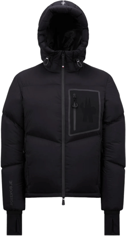 Bergun Reversible Down Jacket In Black