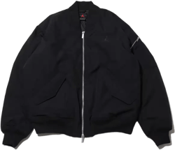 Jordan Renegade Bomber Jacket In Black/black