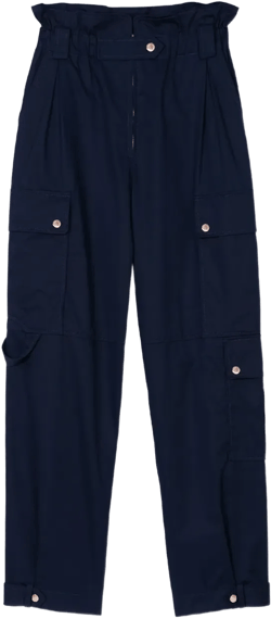 straight-leg trousers