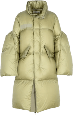 Sacai 'padded' Green Nylon Parka