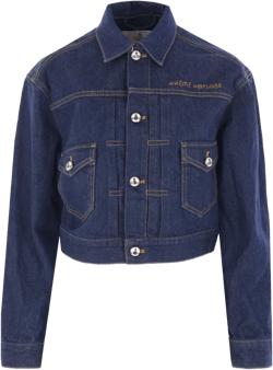 Marlene cropped denim jacket
