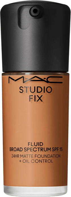 Studio Fix Fluid Spf 15 24hr Matte Foundation + Oil Control, 1 Oz. In Nc46 (deep Bronzed With Neutral Underton