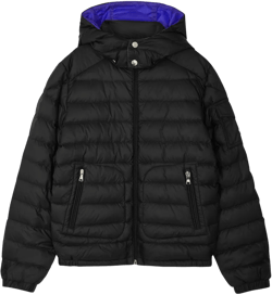 Kids Lauros Quilted Shell Jacket In Black