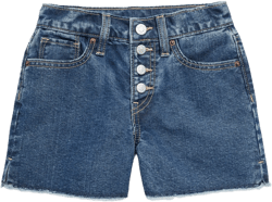 High-Waisted Wow Frayed-Hem Jean Shorts for Girls | Old Navy