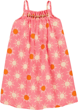 Printed Beaded Cami Dress for Toddler Girls | Old Navy