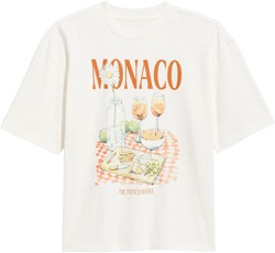 Heavyweight Cropped Graphic T-Shirt | Old Navy