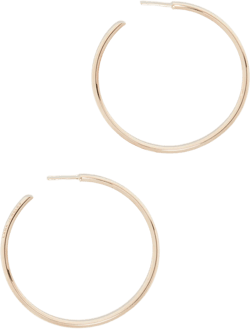 14k 45mm Royale Thin Hoops