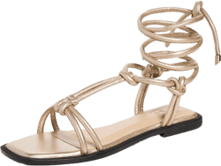 Tinna Gold Sandals