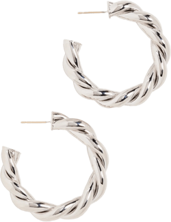 1" Twisted Lilly Mini Hoops