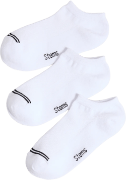 Three Pack Training No Show Socks