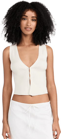 Myrtle Cotton Sweater Vest