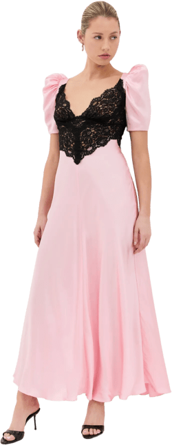 Satin Charmeuse Bias Dress