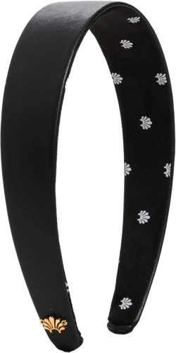 Faux Leather Bessette Headband