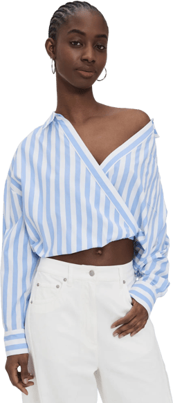 Hare Wide Wrap Shirt