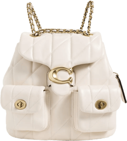 Quilted Leather Tabby Backpack